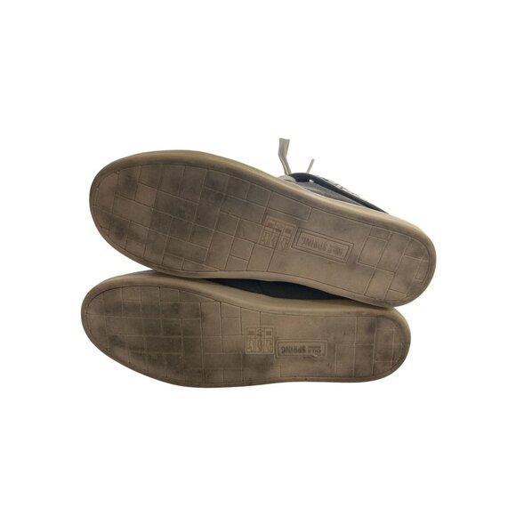 Call It Spring Women's size 9 Grey patterned lined hi-top Sneakers  shoes - Picture 7 of 8